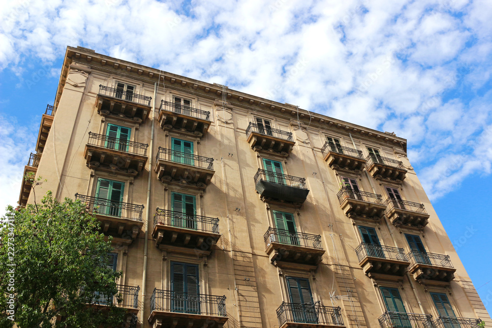 beautiful and large old house in Palermo, Italy