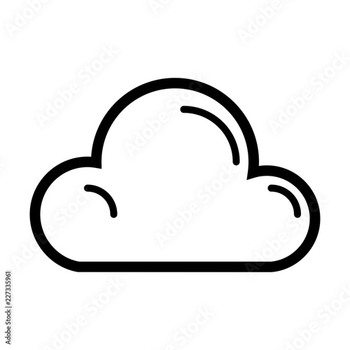 Cloud Internet Web Technology Computer vector icon