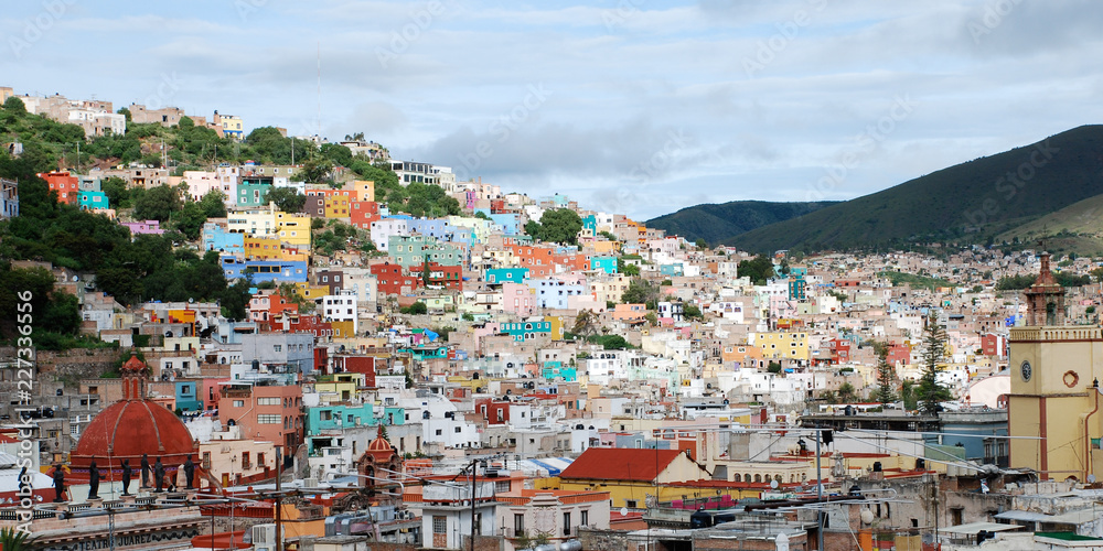 colorful Guanajuato in Mexico
