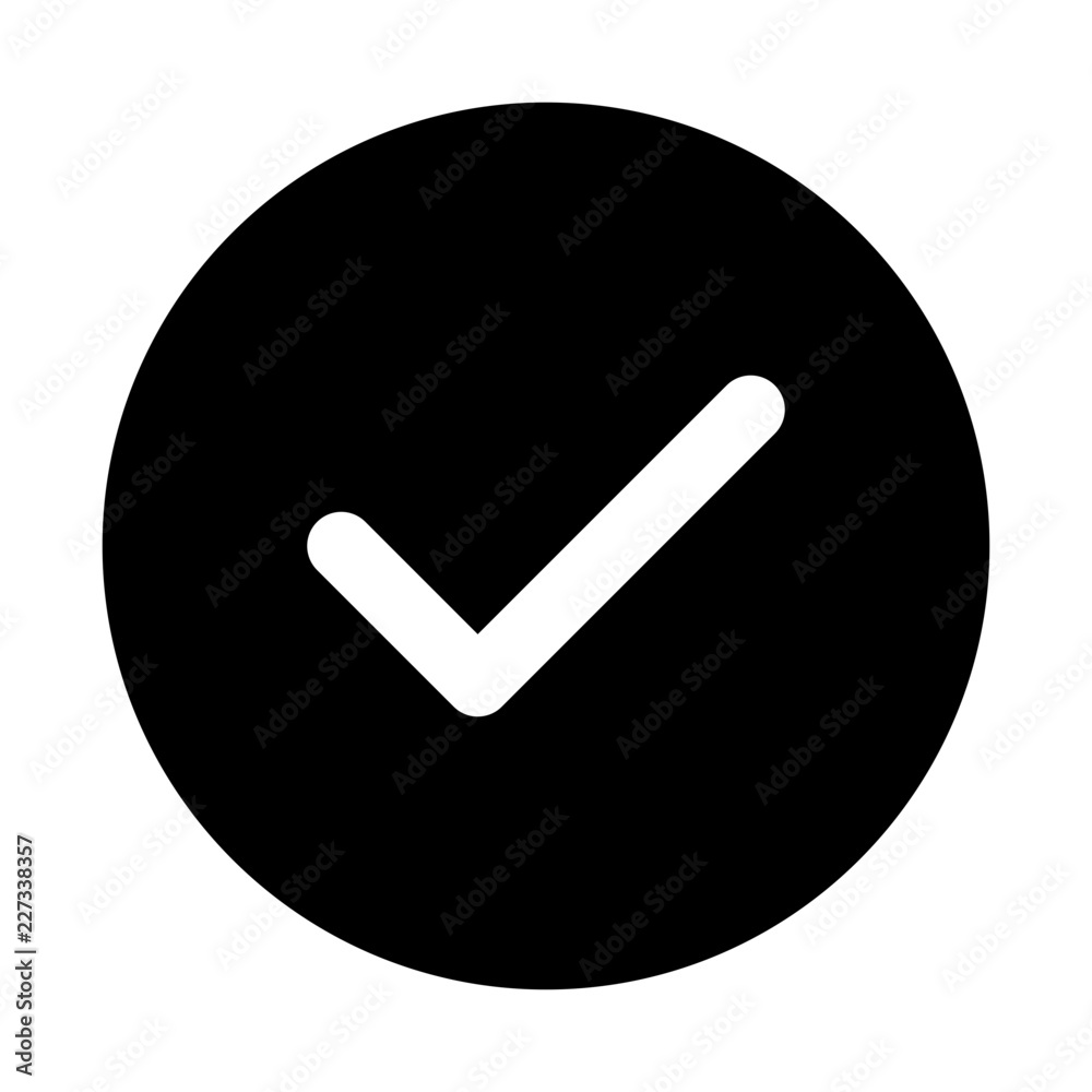 Check Interface UI UX Software App vector icon Check Interface UI UX Software App vector icon