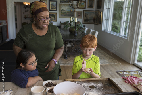 Making cookies photo