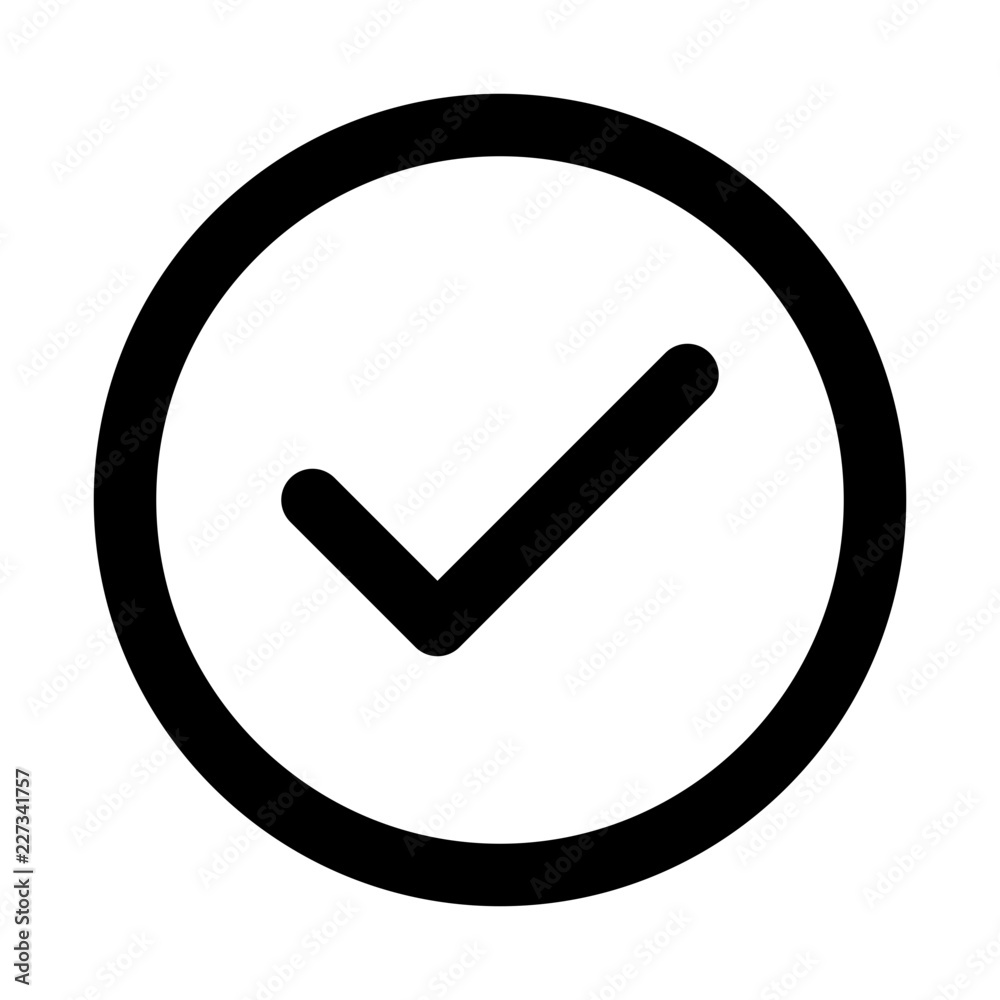 Check Interface UI UX Software App vector icon Check Interface UI UX Software App vector icon