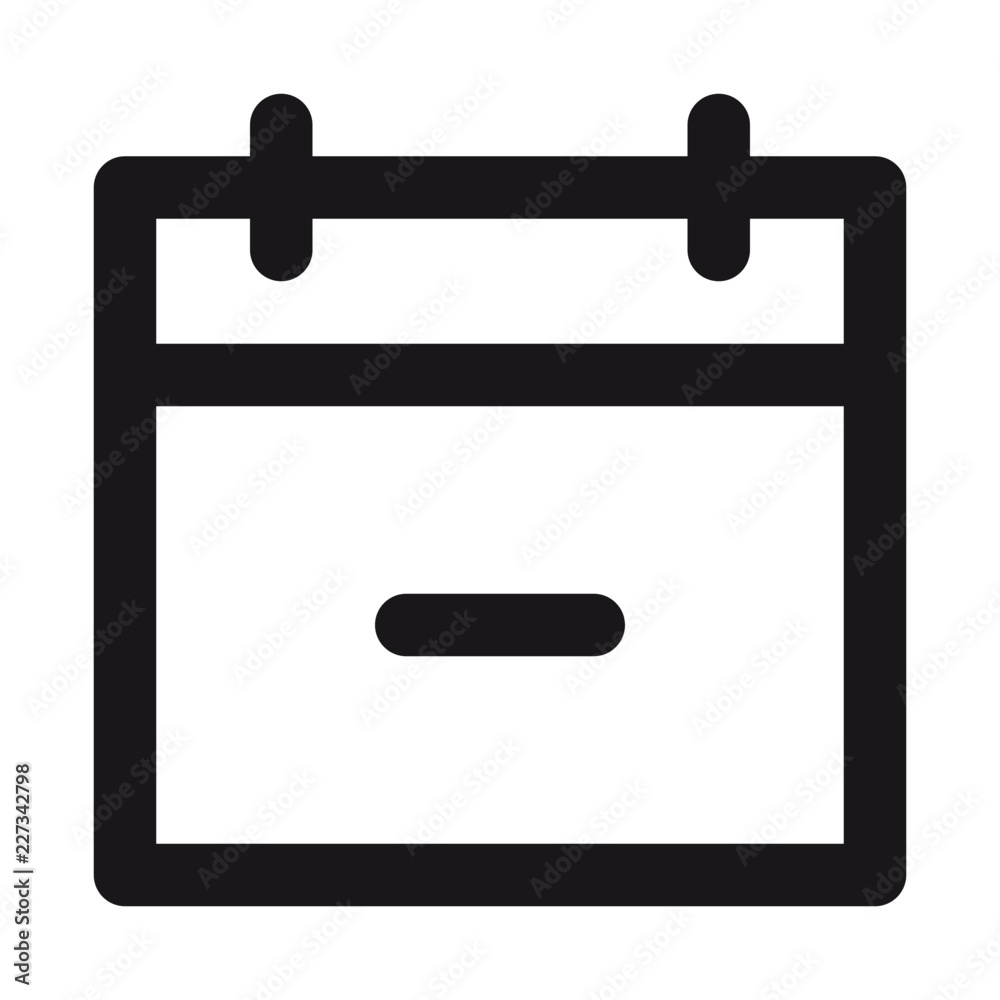 Calendar Minus Year Scedule Date vector icon Calendar Minus Year Scedule Date vector icon