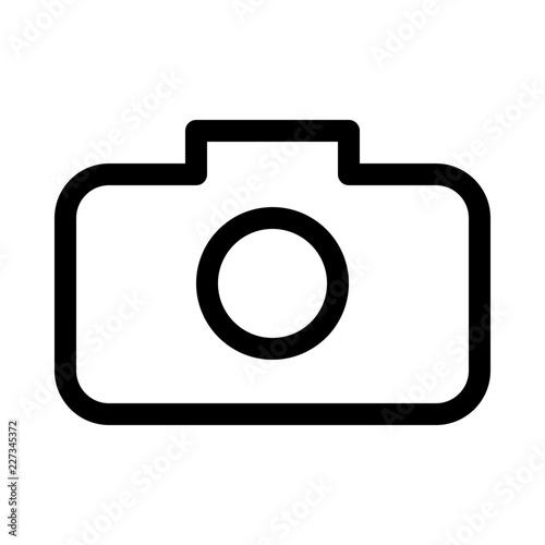 Camera Photo Multimedia Media Gui Web vector icon