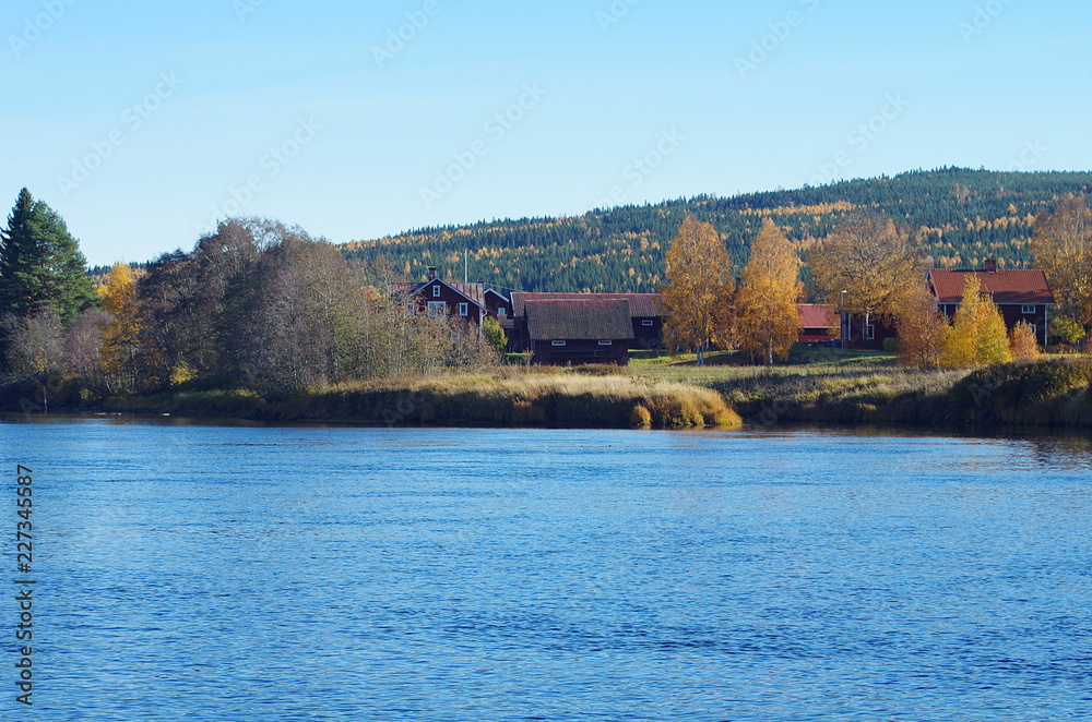 A river in rural Dalarna