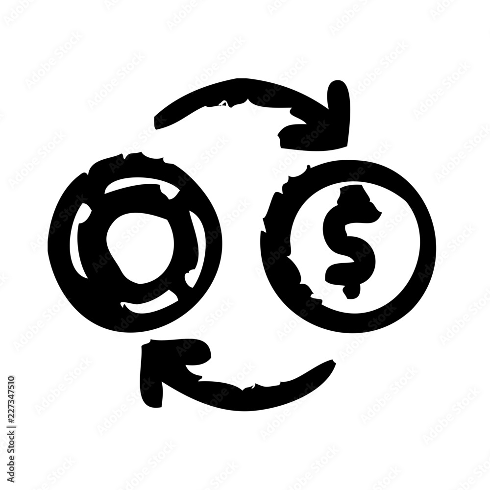 Change Casino Gambling Game Gambling House vector icon Change Casino Gambling Game Gambling House vector icon