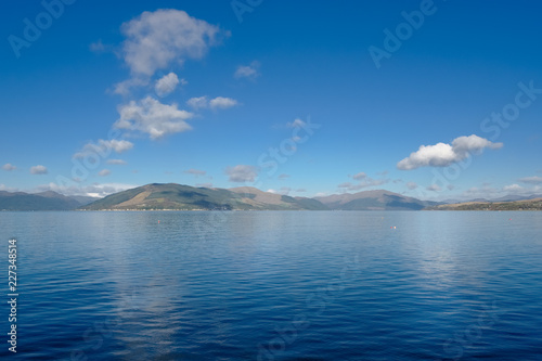 From Gourock Looking Over to the Holy Loch River Clyde Scotland