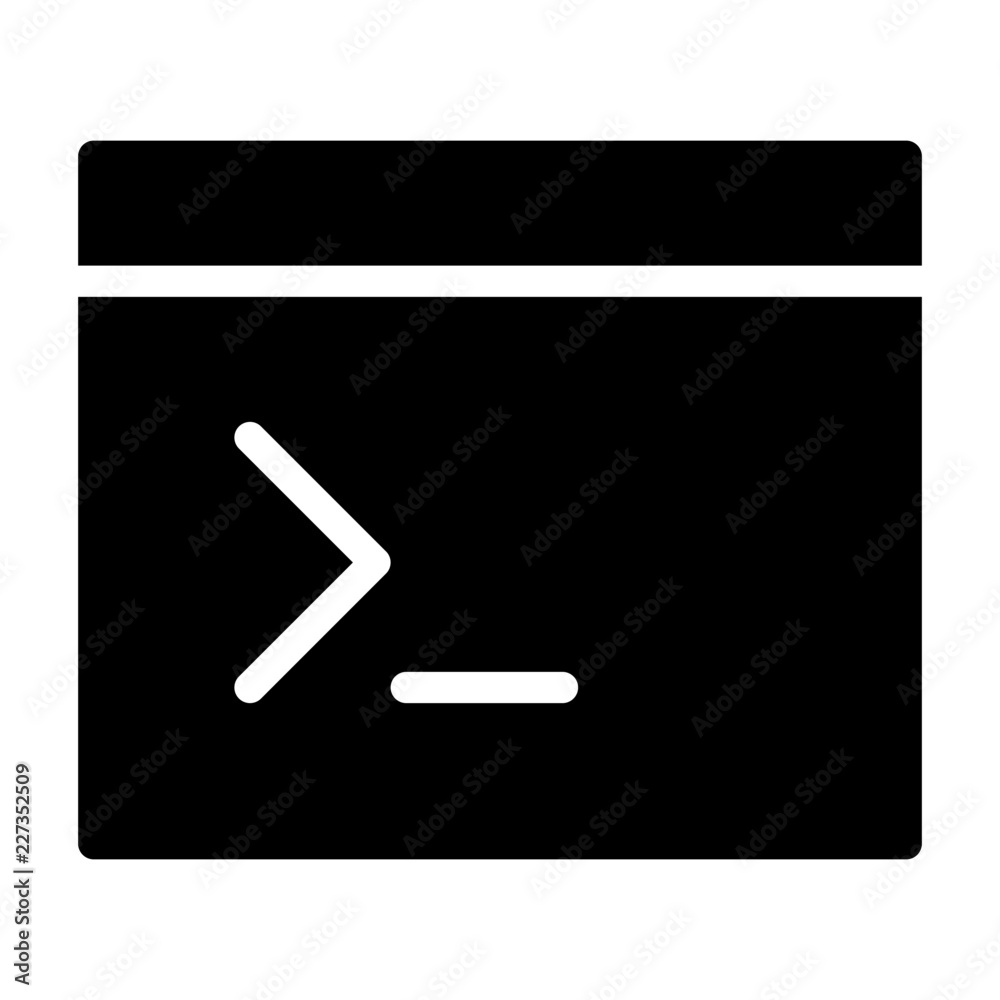 Coding Interface App Gui Software Buttons vector icon Coding Interface App Gui Software Buttons vector icon