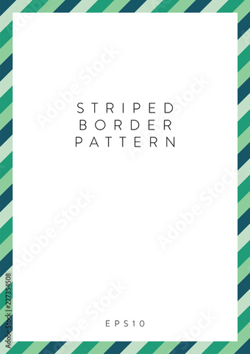 Invite template with a striped background
