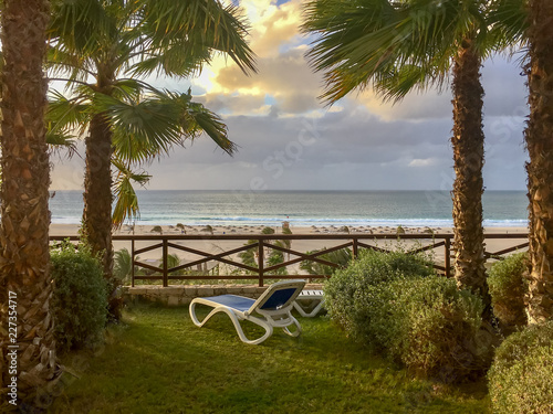 Schöner Ausblick auf die Praia de Chaves, Boa Vista, Kapverden photo