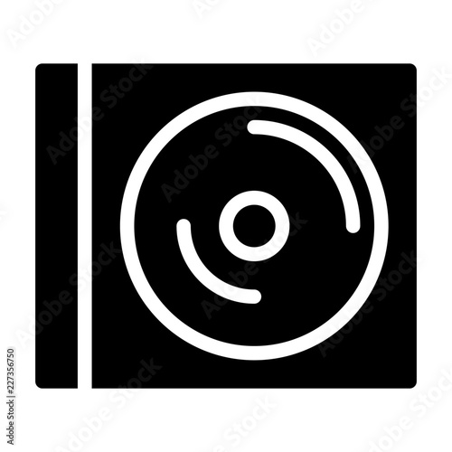 Compact Disc Work Office Business Productivity Job Employment vector icon