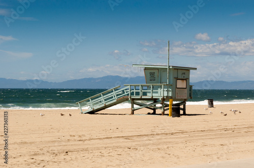 Lifeguard Tower at Redondo Beach, California © John Kennedy