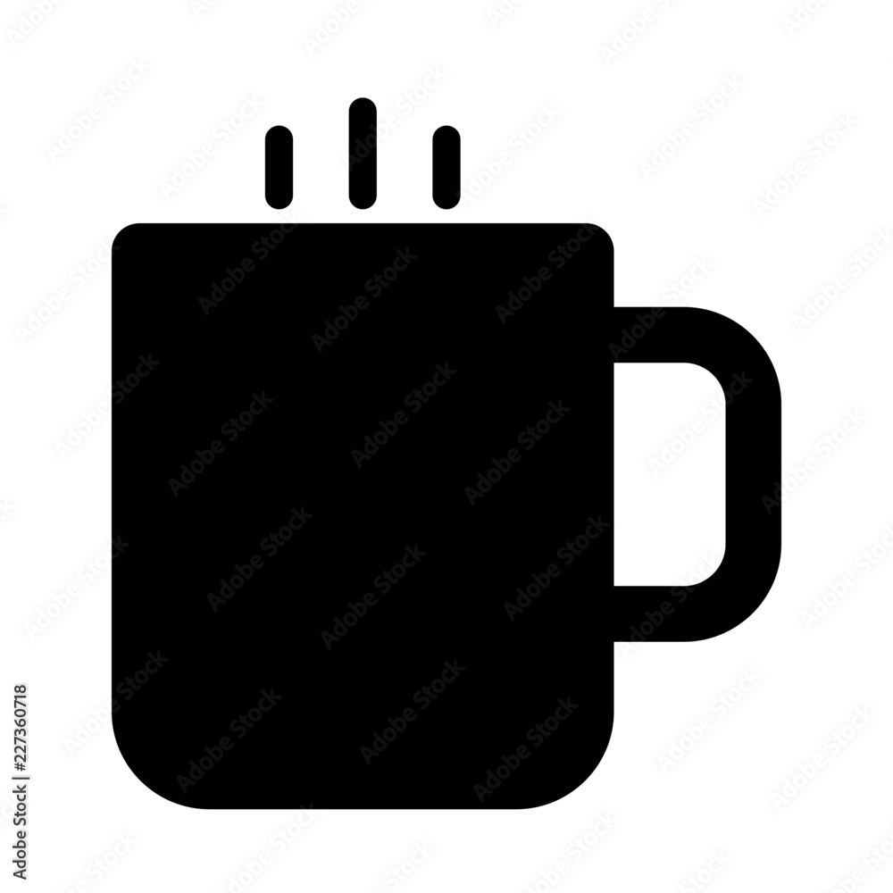 Coffee Office Work Job Secretary vector icon Coffee Office Work Job Secretary vector icon