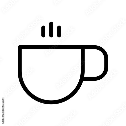 Coffee Cup Bar Restaurant Drink Club vector icon