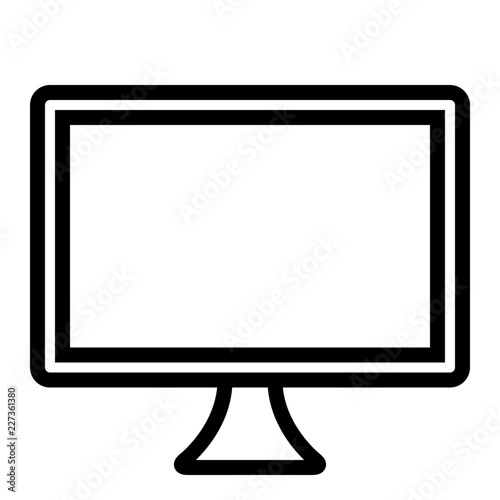 Display Computer Service IT Programming Hardware Webdesign vector icon
