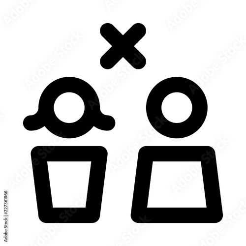 Divorce Couple Law Justice Family Legislation vector icon