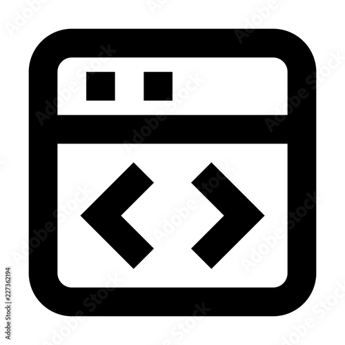 Coding School Education Learning University vector icon