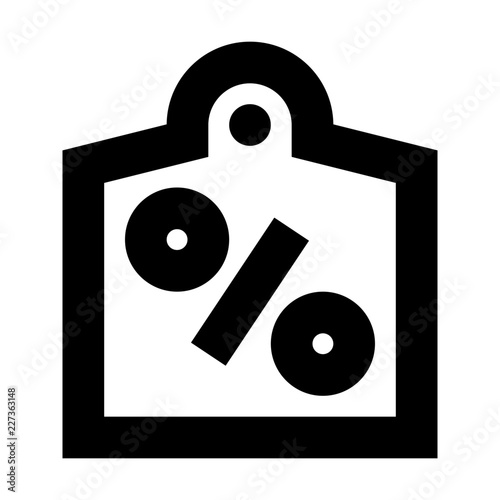 Discount Price Low Sale Percentage vector icon
