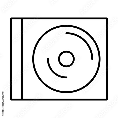 Compact Disc Work Office Business Productivity Job Employment vector icon