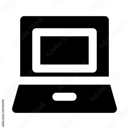 Computer Notebook Electronics Devices Technology Products vector icon