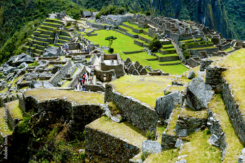 Old Machu Picchu Ruins - Peru 