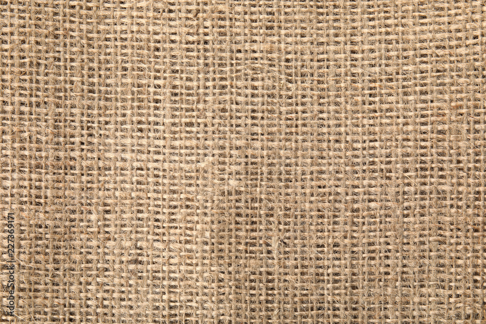 Sustainable hemp fabric as background, top view Sustainable hemp fabric as background, top view