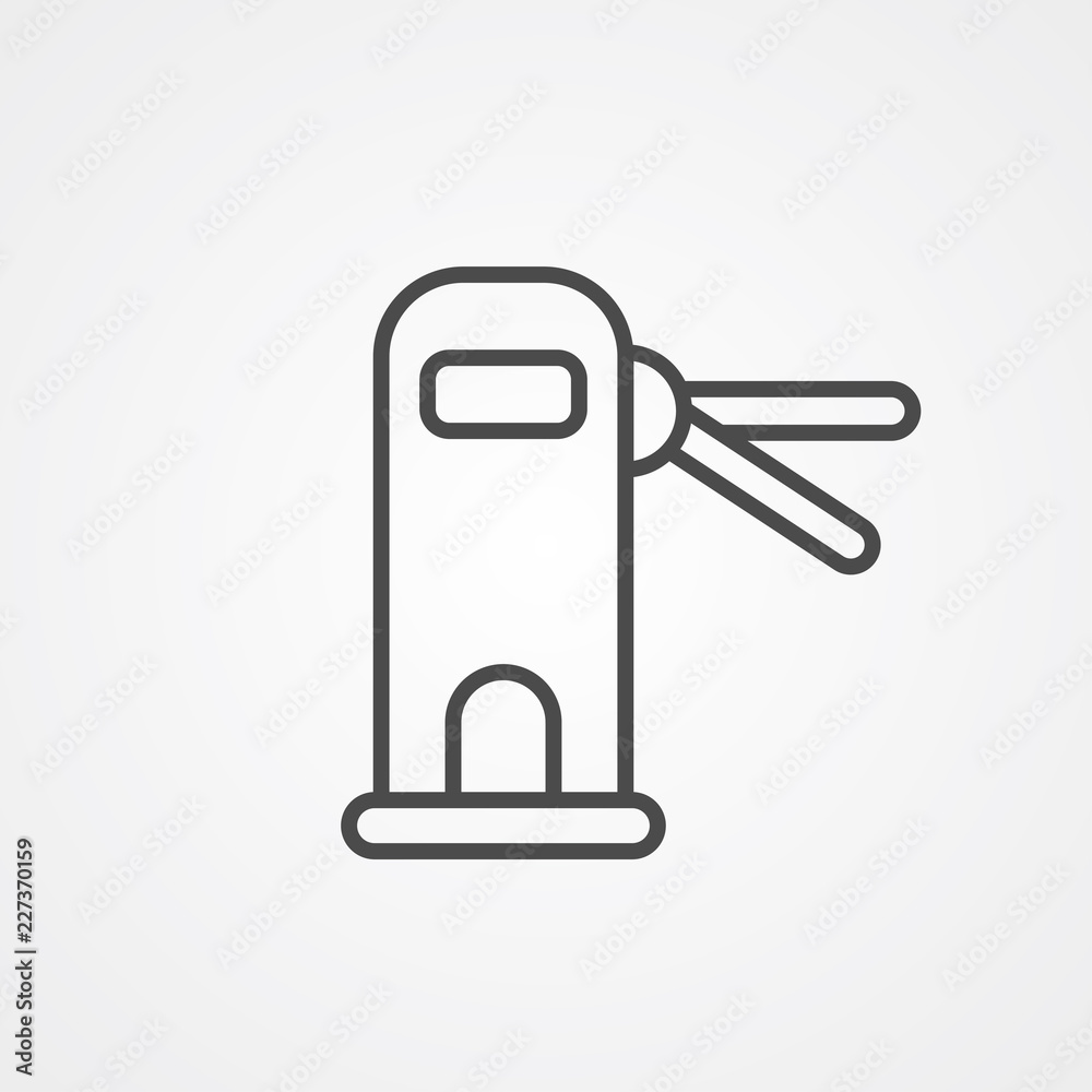 Access door vector icon sign symbol Access door vector icon sign symbol