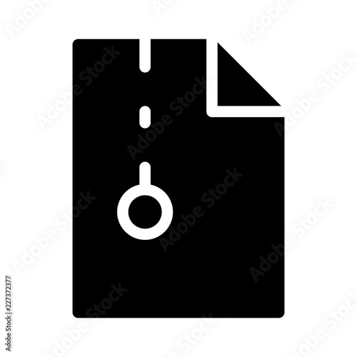 File Archive Zip Application Web Interface Software vector icon