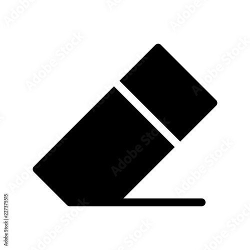 Eraser Text Editor Write Author Writer vector icon