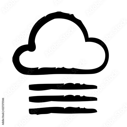 Fog Cloud Weather Forecast Atmosphere Atmospheric Condition vector icon