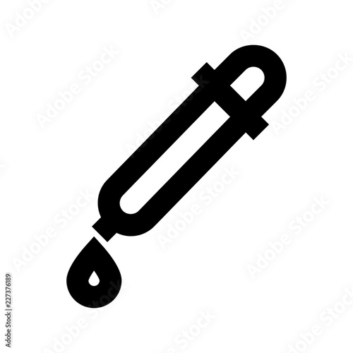 Eye Dropper Drop Medicine Hospital Doctor Medical vector icon