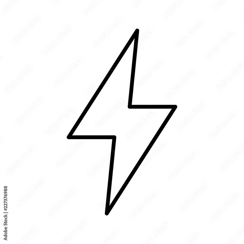 Flash Bolt Energy Force Electricity vector icon Flash Bolt Energy Force Electricity vector icon