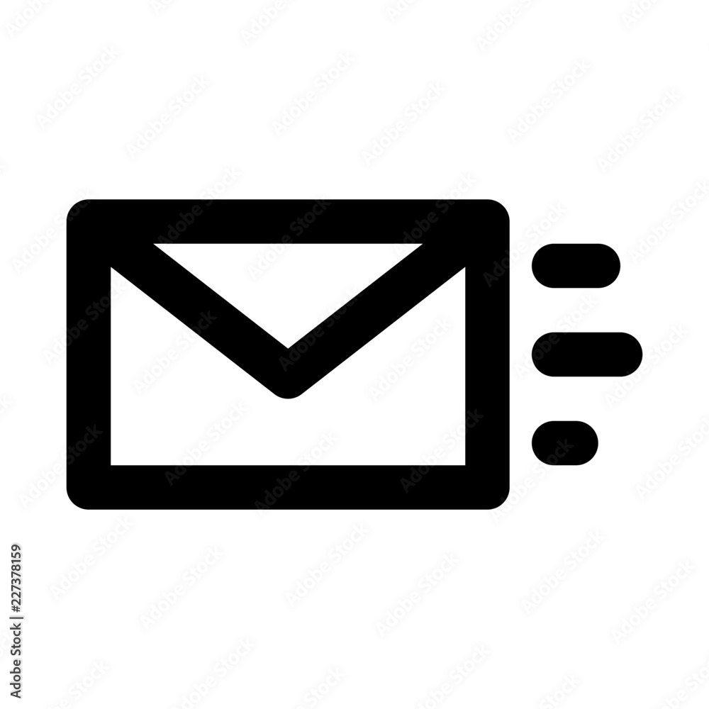 Express Get Mail Postal Service Envelope Delivery vector icon Express Get Mail Postal Service Envelope Delivery vector icon