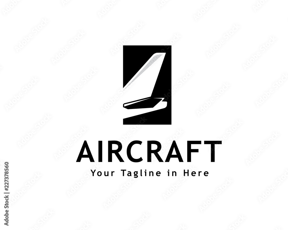 tail airplane logo, aircraft logo design tail airplane logo, aircraft logo design