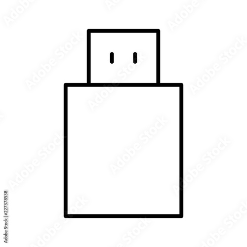 Dongle Usb Electronics Devices Technology Products vector icon