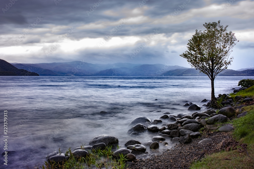 beautiful scenic of lake toya hokkaido japan beautiful scenic of lake toya hokkaido japan