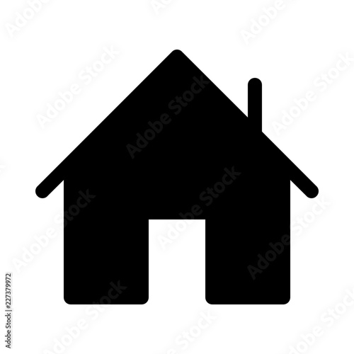 home house start gui web vector icon