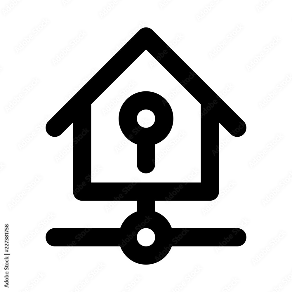 Home Automation Kit Smarthome Lock Key Technology Devices Equipment Automation Big Data vector icon Home Automation Kit Smarthome Lock Key Technology Devices Equipment Automation Big Data vector icon