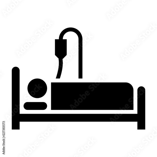 Intensive Care vector icon