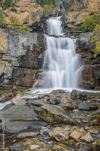 Tangle Creek Waterfalls.Jasper National Park.Alberta.Canada