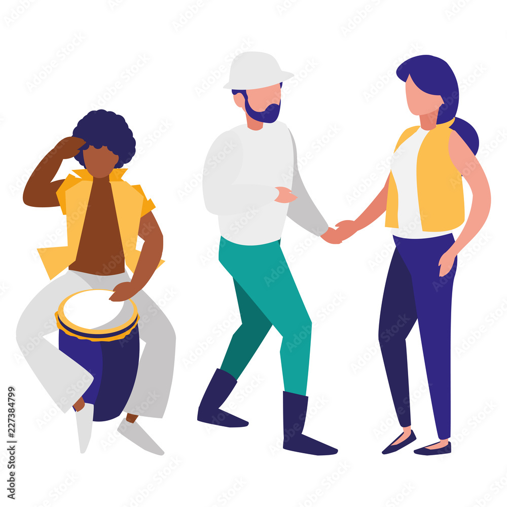 tropical band design