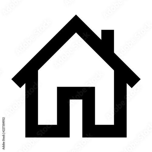 Home House Start Gui Web vector icon