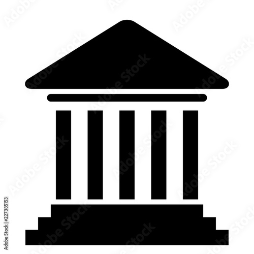 Government Lawyer Judge Judgement Law vector icon
