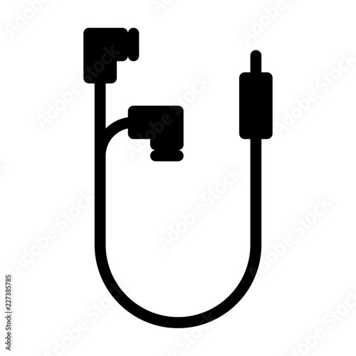 Headphones Electronic Devices Hardware Electric Equipment vector icon