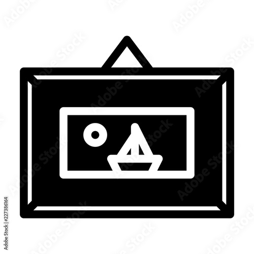 Image Picture Housekeeping Home Furniture Living Interior vector icon