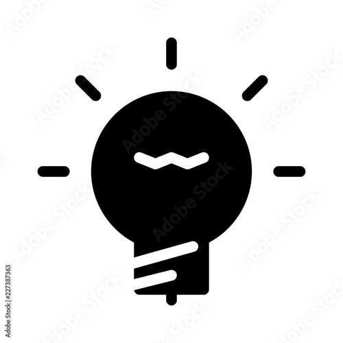 Idea Startup Business Office Company vector icon