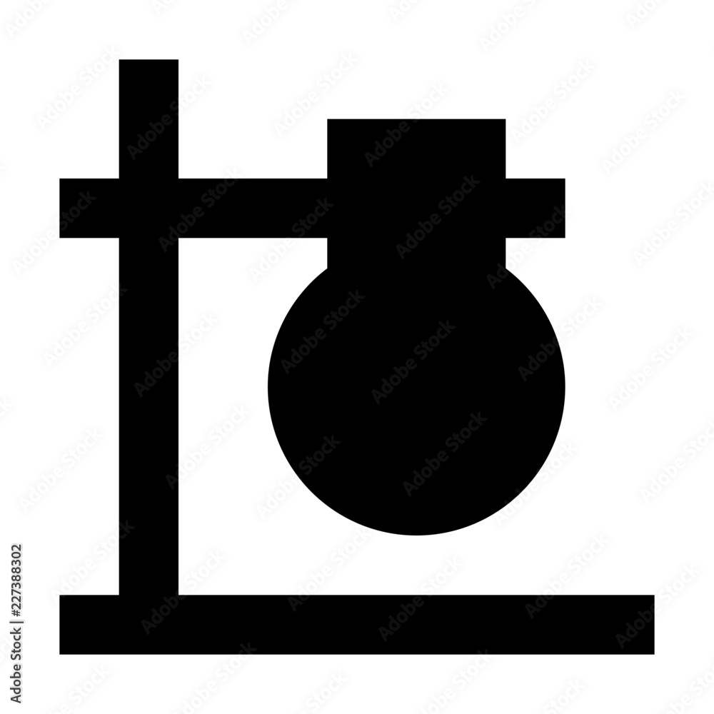 Lab Flask School Education Learning University vector icon Lab Flask School Education Learning University vector icon