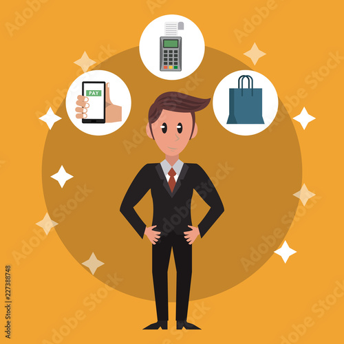 Business bankers cartoon