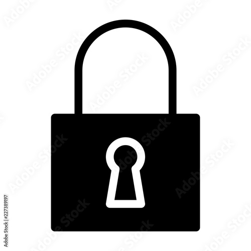 Lock Security Service Care Quality Business Kopie vector icon
