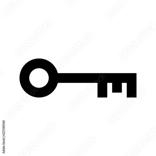 Key Lock Protect Security Gui Web vector icon